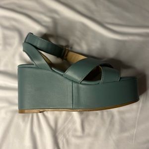 Light Green heels size #8